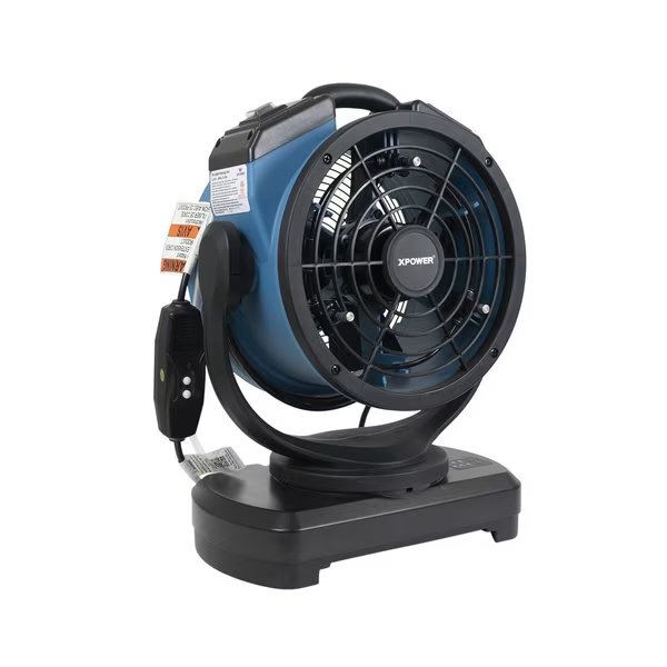 XPOWER’s FM-68W misting fan provides power, portability, & versatility, so you can beat the heat all year long. Built-in pump, no water line required!, Xpower, Mfr#: FM-68W